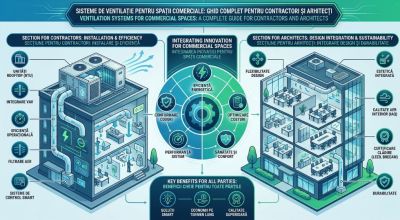 Sisteme de ventilație pentru spații comerciale: ghid complet pentru antreprenori și arhitecți
