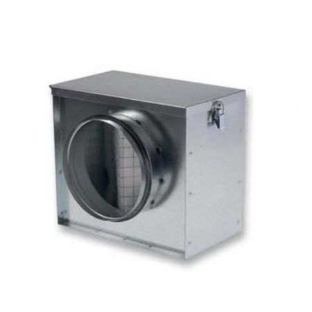 Cutie Filtrare Aer F150 Ø150mm, oțel zincat, filtru G4 detașabil inclus