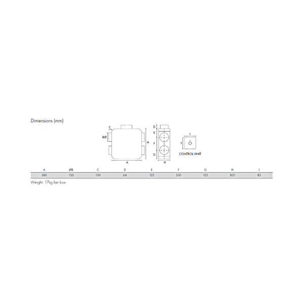 Recuperator de caldura - INTEGRA PLUS EC