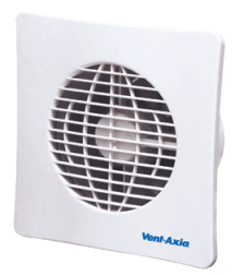 Ventilator de baie cu clapeta antiretur si timer Basics 150 SLT