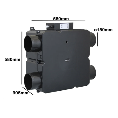 Recuperator de caldura - INTEGRA PLUS EC