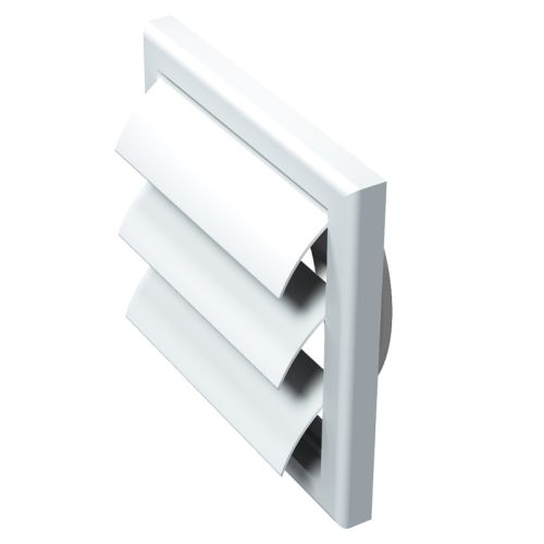 Grilă Gravitațională 150x150mm, Ø100 mm, PVC
