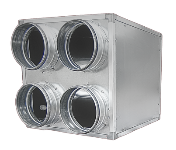 DD 10/10 M9F1 three-phase 4-pole centrifugal fan in acoustic BOX enclosure — 7,000 m³/h