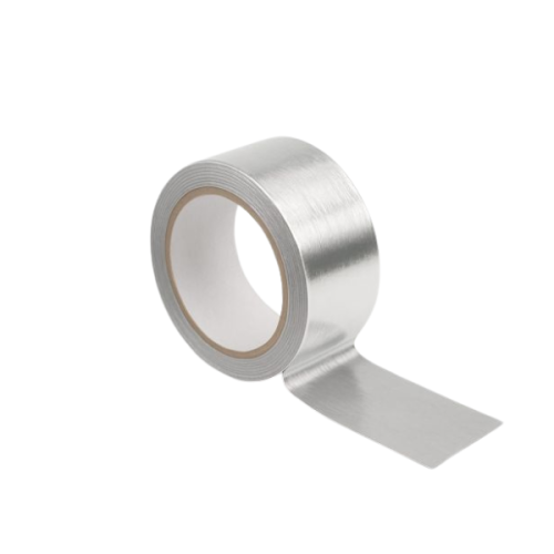 Self-Adhesive Aluminum Tape 75 mm x 50 m for Duct Sealing